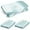 Light Blue, variant on 2 Pack Satin Pillowcase for Zelimun Cervical Pillow, Contour Pillow Case Cover, Soft Pillowcase Cover with Zipper (White)