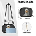 thumbnail image 4 of FORMRS Mini Crossbody Bag for Women Adjustable Rope Shoulder Casual Phone Purse, White Halloween Dog, 4 of 7