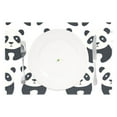 thumbnail image 2 of Pandas 12×18 inch Placemats Heat Resistant Washable Foldable Rectangular Placemats Set Decoration Indoor Outdoor for Kitchen Dining Table 6PCs, 2 of 8