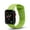 Green, variant on Apple Watch Soft Silicone Bands 42mm/44mm, Dual Locking Stud Wristband for iWatch Apple Watch Series 1/2/3/4/Nike+ - Black
