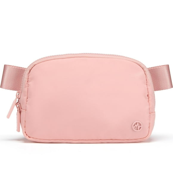 Riñonera Pander Rosa Mono de Nailon con Doble Cierre