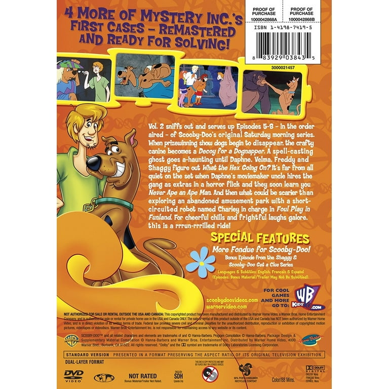 Scooby-Doo Where Are You: Season One, Volume Two [DVD] - Walmart.com