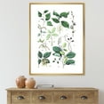 thumbnail image 2 of Ancient Botanicals VIII 16 in x 32 in Framed Painting Canvas Art Print, by Designart, 2 of 5