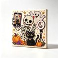thumbnail image 2 of Halloween Ghost Clear Crystal Painting Kit, 7.87 x 7.87 In Plastic 3D Crystal Art Craft for Beginner Fall Home Wall Decor and Party Gifts，A#, 2 of 7