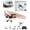 Set 1, variant on Remote Control Paper Airplane Kit, Electric RC Paper Plane with Dual Propellers and Gyro Stabilizer, Foldable Flying Aircraft Toy with Rechargeable Batteries for Outdoor Fun