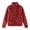 Wine, variant on VEKDONE Womens Fleece Jackets Winter Full Zip Up Warm Coats Solid Color Soft Comfy Jacket Long Sleeve Mock Neck Fuzzy Coat