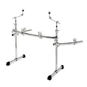Chrome Series Power Rack System with Wings and Boom Arms
