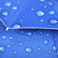 thumbnail image 3 of 77 cm Protector Solar A PrueBa de Viento Paraguas Montado en la Cabeza Sombrero Plegable Superior Paraguas Plata Gota de Agua Azul Gota de Lluvia Púrpura, 3 of 7