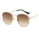 thumbnail image 5 of Gafas de sol hexagonales Jumpingount montura pequeña lentes polarizadas 2Conjunto, 5 of 6