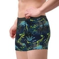 thumbnail image 2 of Pofeuu Cartoon Dinosaur Print Men’s Boxer Briefs, Moisture-Wicking Underwear, Regular,Trunk-XX-Large, 2 of 5