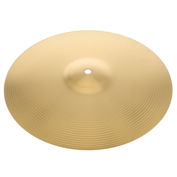Masteelf Alloy Jazz Drum Cymbal For Practice Drum Sets Clear And Bright Sound Multi-Functional Use As Crash Ride And Splash For Drum Cymbal Accessories 14-Inch