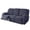 navy blue, variant on ENIYUU 8-Piece Velvet Sofa Slipcover Set - Luxurious Machine Washable Stretchy Recliner Chair Covers with Side Pocket for 3-Cushion Reclining Couch - Ultimate Furniture Protection and C