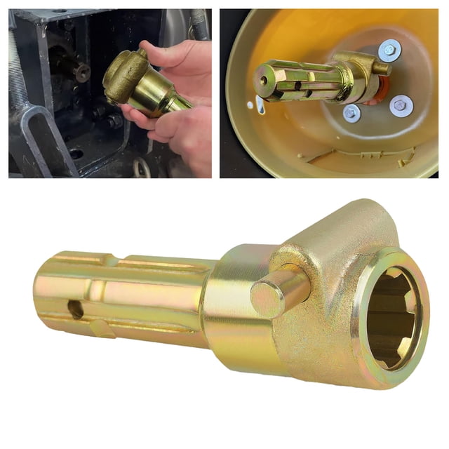 Adaptador Extensor De PTO, Adaptador De PTO Ajuste Perfecto Fácil De Instalar Resistente Al Desgaste Para Tractores De Hasta 70HP