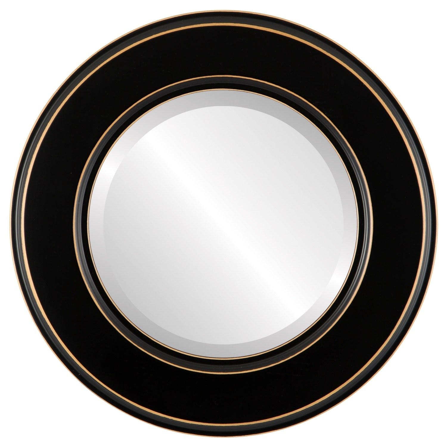 The Oval and Round Mirror Store Marquis Framed Round