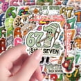thumbnail image 3 of DIY Guitar Notebook And Suitcase Decoration With 55 Cartoon 6 7 Popular Digital Stickers, 3 of 5