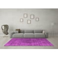 thumbnail image 3 of Ahgly Company Indoor Round Oriental Pink Industrial Area Rugs, 5' Round, 3 of 4