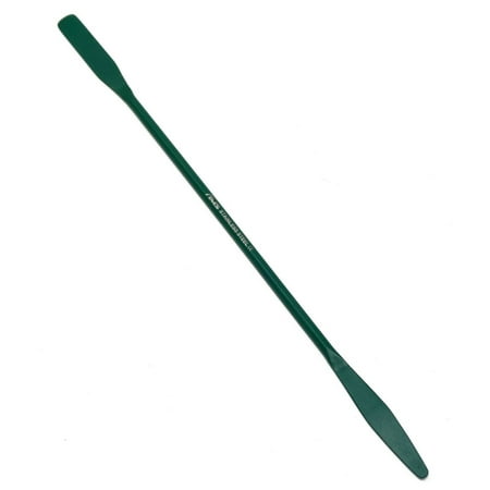 PTFE Coated Stainless Steel Double Ended Micro Lab Spatula, Round & Tapered Arrow End, 9" Length