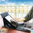 thumbnail image 3 of Folding Laptop Stand Lap Desk, Portable & Mini Computer Stand Laptop Desk for Travel and Home Office, Ergonomic Design, 3 of 5