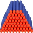 thumbnail image 3 of StillCool 100 piezas 7,2 cm Recambio de dardos Nachfüll Bullets Schaumstoff Pfeile Zubehör para Nerf N-Streik Elite Series (Runder Kopf), 3 of 8