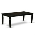 thumbnail image 2 of East West Furniture 9 Piece Kitchen Set Consists of a Rectangle Dining Table with Butterfly Leaf, 2 of 2