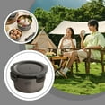 thumbnail image 2 of Daily Mix Store Boîte à Lunch de Camping en Titane 1200 ml - Marmite Ultralégère pour la Randonnée avec Couvercle Hermétique, Compatible avec Réchaud et Réchaud de Camping pour la Cuisine en Plein Air, la Randonnée et l'Alpinisme, 2 of 8