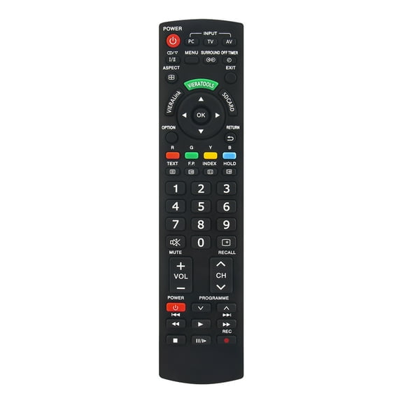 Allimity N2QAYB000399 Replaced Remote Control Compatible with Panasonic LCD TV TH-L32X10M TX-LR32C10 TH-L37X15R TH-L42S20T TH-L32X10K TH-L37X15K TH-L42S20K