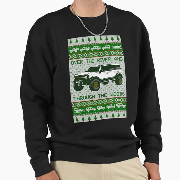 New Bronco Christmas Sweater Bronze Edition Graphic Unisex Sweatshirt Funny Retro G15753, Up to Size 5XL