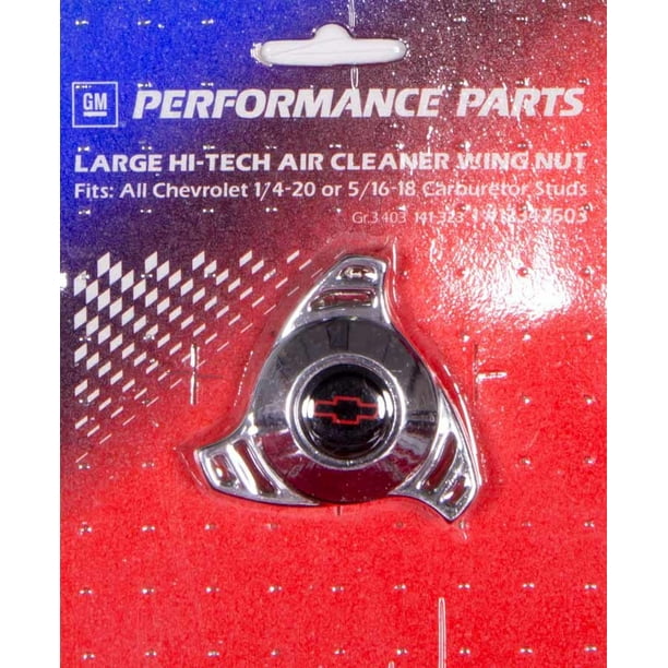 Air Cleaner Center Nut Large Hi Tech Bowtie