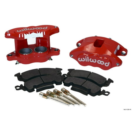 - Wilwood D52 Front Caliper Kit - Red 2.00 / 2.00in Piston 1.04in Rotor