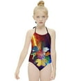 thumbnail image 3 of Wings Of Fire WOF Girls One Piece Swimsuits Quick Dry Bathing Suit Swimwear Swimming Suit 11-13Y(160cm), 3 of 8