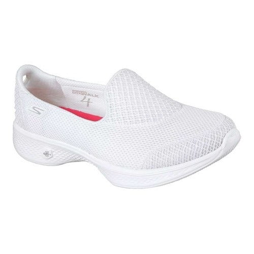 Skechers - Skechers Go Walk 4 Propel Womens Slip On Walking Shoes White ...