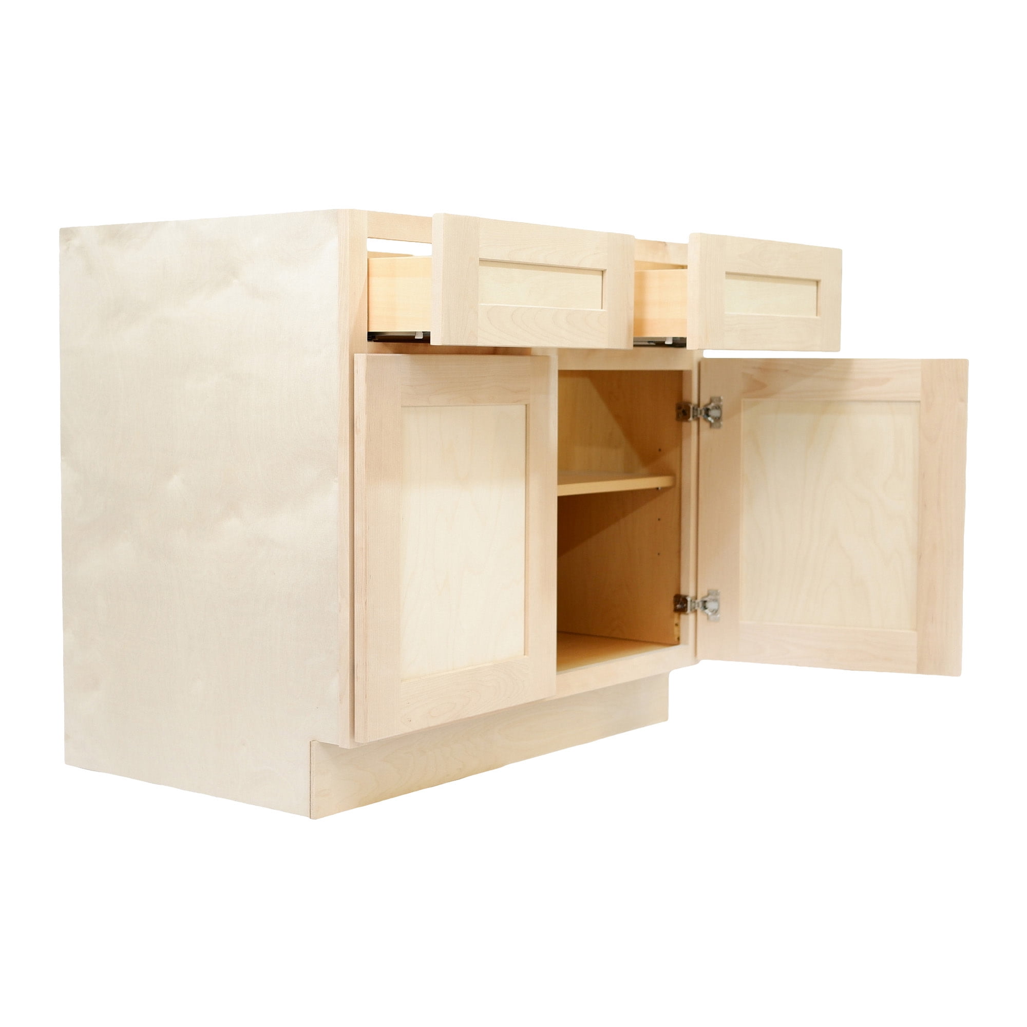 Design House Brookings Kitchen Base Cabinet, Unfinished Birch, 42"