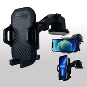 Fast Track USA Adjustable Long Neck Windshield Dashboard Car Mount, Retail Packaging with Dashboard Adhesive Pad, New 1 Count, 1 Pack