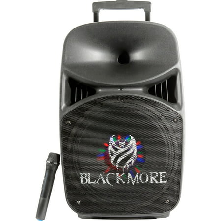 Blackmore Pro Audio BJP-1516BT Speaker System - 1000 W RMS - Wireless Speaker[s] - Portable - Battery