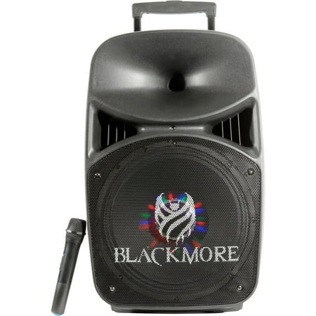 Blackmore Pro Audio BJP-1516BT Speaker System - 1000 W RMS - Wireless Speaker[s] - Portable - Battery (Best Battery For Audio System)
