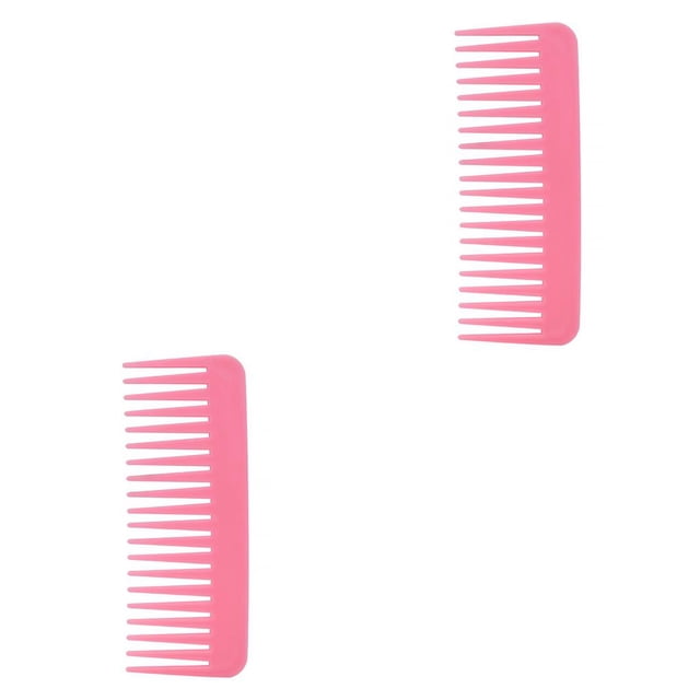 Vogacara , 1 unidad, peine de 19 , gran peine de plástico ancho para salón de peluquería, peines para reducir la pérdida de cabello, Type2 NO2