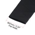 thumbnail image 2 of Uxcell Heat Shrink Wrap Tubing for Fishing Rod Grips, 35mm Dia 57mm Flat 3.3ft 1.8:1 rate Black, 2 of 5