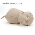 thumbnail image 4 of Juguete De Peluche Con Forma De Hipopótamo Y Elefante Animal De Simulación Para Decoración De Regalos Para Niños, 4 of 7