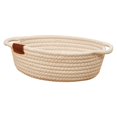 thumbnail image 1 of Simple Cotton Rope Storage Basket Desktop Sundries Factory Snacks Cotton Basket Storage Box, 1 of 6