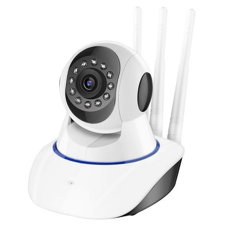 UPC: 0616043327068 | iMountek 720P WiFi IP Camera Motion Detection IR Night Vision Camcorder Indoor 360° Coverage Security Surveillance App Cloud Available for Baby Elder
