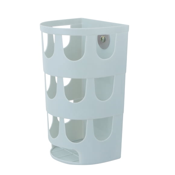 Comedero de plástico práctico con forma de caja de hierba, contenedor de comida reparable para conejos y pájaros (color aleatorio)