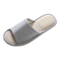 thumbnail image 4 of Abcelit Promotion!Linen Indoor Home Slippers For Men And Women Home Garden Household Commodities Slippers,C,S, 4 of 6