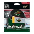 thumbnail image 3 of MasterPieces Officially Licensed NHL Minnesota Wild Wooden Toy Zamboni Train Engine For Kids, 3 of 6