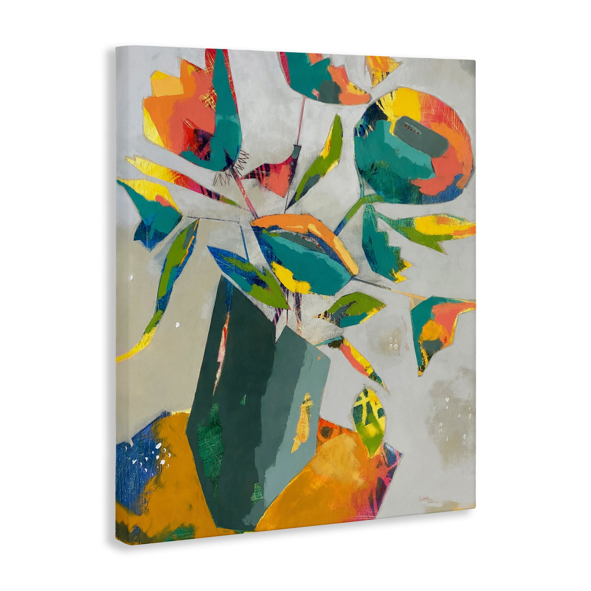 Mischief & Merrymaking Abstraction Canvas Wall Art, design by Dianna Fritzler
