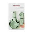 thumbnail image 5 of KitchenAid 9-Piece Plastic Stackable Measuring Cup and Spoons Set for Cooking, Pistachio, 5 of 11