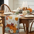 thumbnail image 3 of Thanksgiving Table Runner, Autumn Thanksgiving Kitchen Dining Table Decoration for Home Party Decor 13x72 Inches, 3 of 9