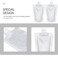 thumbnail image 2 of 100 Pcs Self-supporting Nozzle Bag Juice Flask Suction Drink Pouch Alcohol Bags Liquid Drinking Flasks Travel, 2 of 6