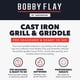 thumbnail image 5 of Prensa para hamburguesas Smash GreenPan x Bobby Flay, 6,5 cm, hierro fundido, 5 of 6