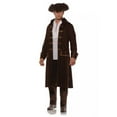 thumbnail image 1 of Brown Pirate Coat and Hat Costume Set, 1 of 2