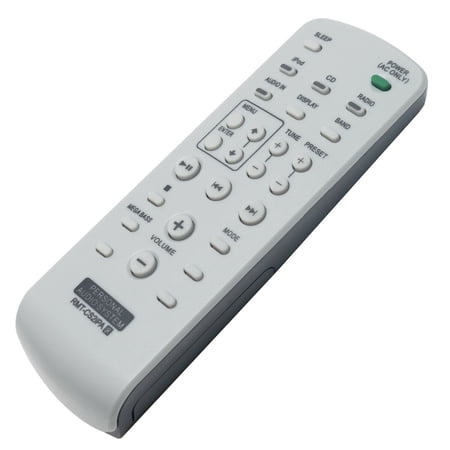 RMT-CS2IPA Replace Remote for Sony Audio System ZS-S2iP ZS-S4iP ZSS2iP ZSS4iP